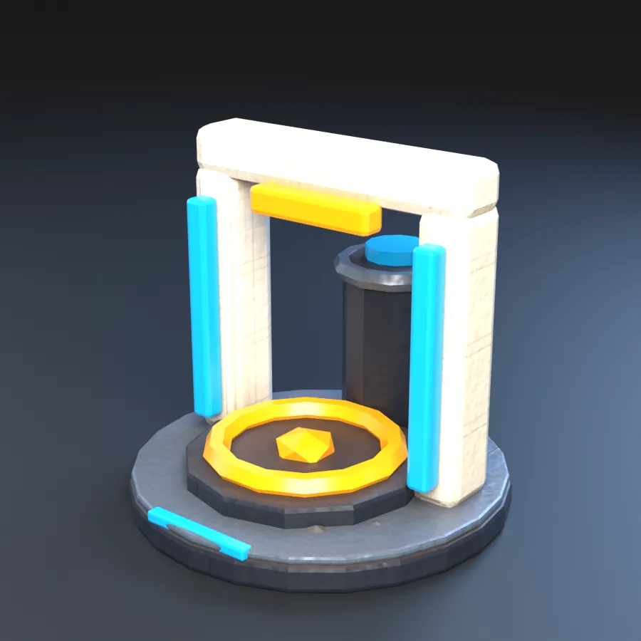 The charger piece.