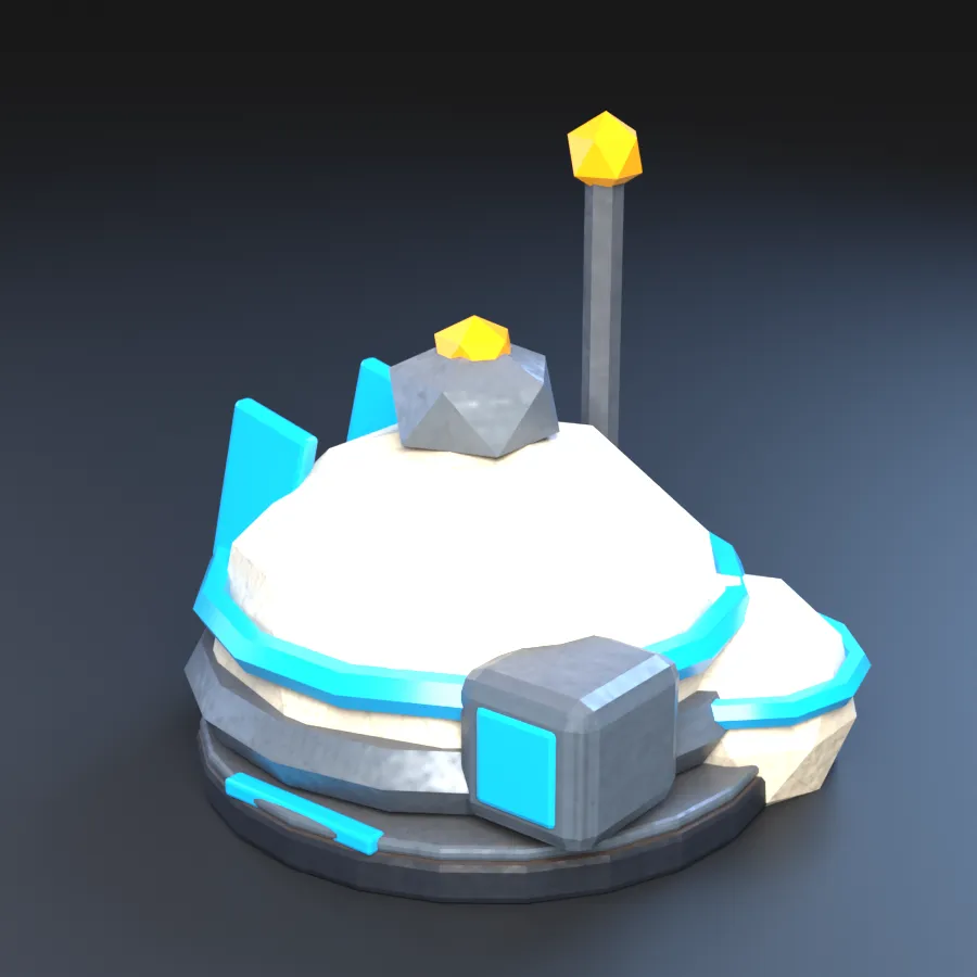 The colony module piece.